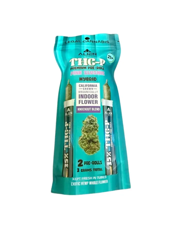 High-quality ALIEN EXOTICS THC-P KNOCKOUT BLEND PREMIUM PREROLLS from ALIEN.