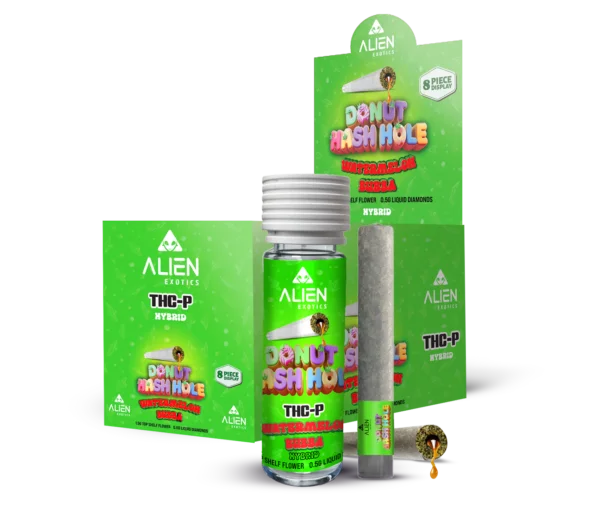 High-quality ALIEN THC-P ‘DONUT HASH HOLE’ from ALIEN.