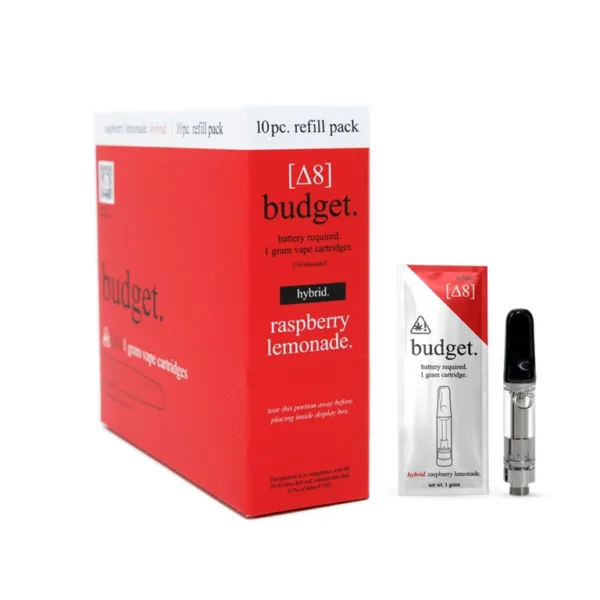 High resolution image showcasing BUDGET ASSORTED FLAVORS CARTRIDGES.