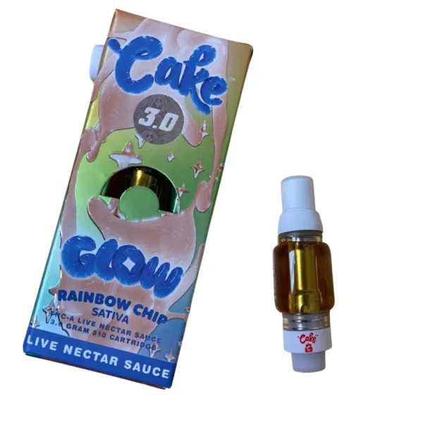 High resolution image showcasing CAKE 3.0 ‘GLOW’ CARTRIDGE.