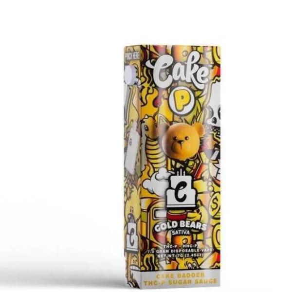 CAKE ‘BADDER SUGAR SAUCE’ THC-P DISPOSABLE offers a premium experience from CAKE.