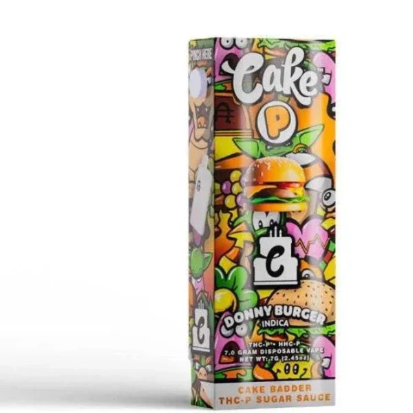 CAKE ‘BADDER SUGAR SAUCE’ THC-P DISPOSABLE offers a premium experience from CAKE.