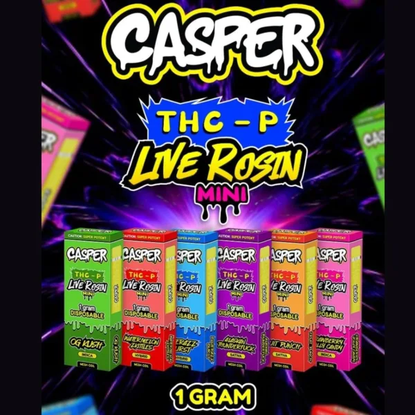 High-quality image of CASPER THC-P MINI DISPOSABLE.