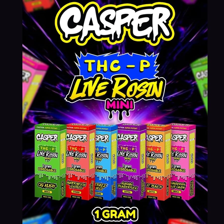 High-quality image of CASPER THC-P MINI DISPOSABLE.