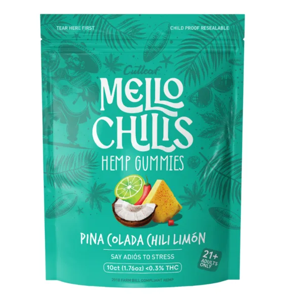 CUT LEAF THC ‘MELLO CHILIS’ GUMMIES - Premium and potent formula by CUTLEAF EXOTICS