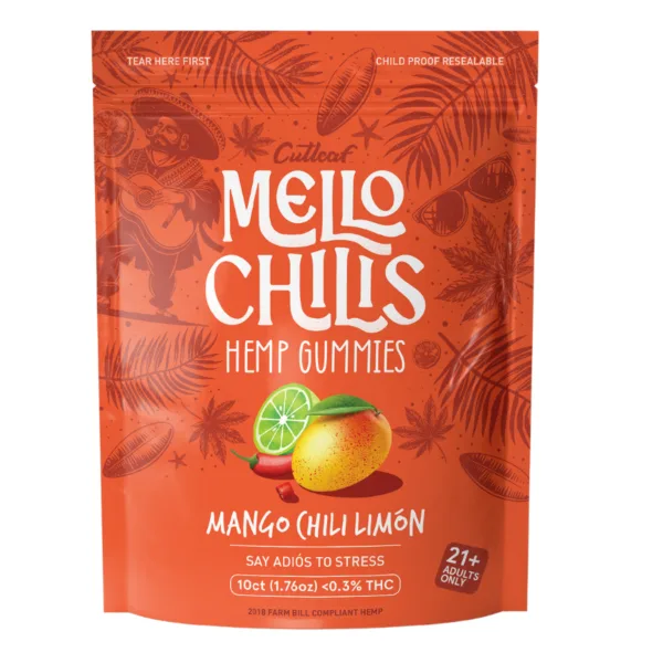 CUT LEAF THC ‘MELLO CHILIS’ GUMMIES - Premium and potent formula by CUTLEAF EXOTICS