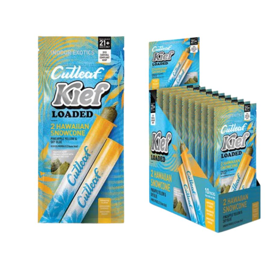 High-quality CUTLEAF ‘EXOTIC KIEF LOADED’ PRE ROLL from CUTLEAF EXOTICS.