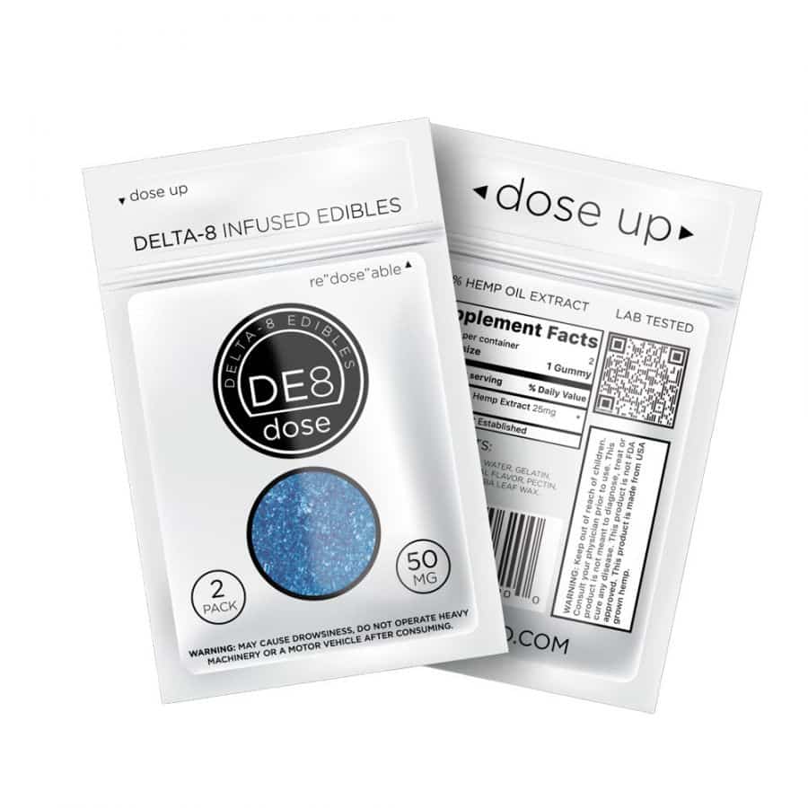 DOSE D8 INFUSED GUMMY – official DOSE product photo