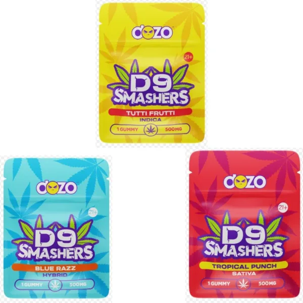 DOZO D9 SMASHERS SINGLE PACKS - Premium and potent formula by DOZO