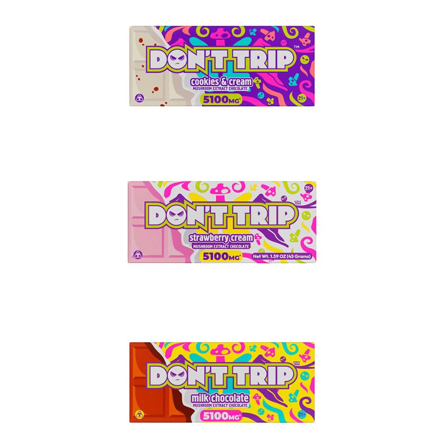 High-quality DOZO DON’T TRIP MUSHROOM CHOCOLATE from DOZO.