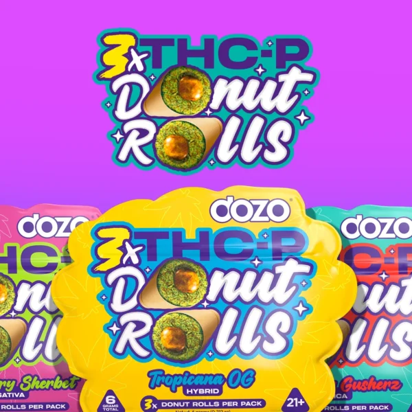 High-quality DOZO ‘DONUT THC-P’ PRE ROLLS from DOZO.