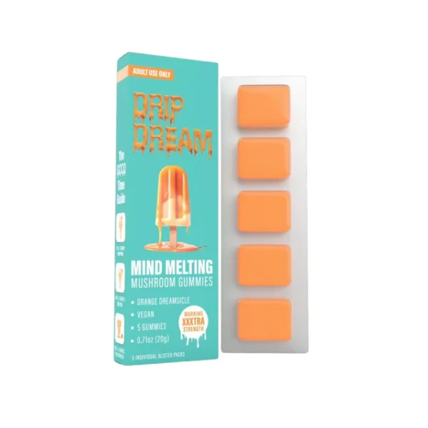 High-quality DRIP DREAM ‘MIND MELTING’ MUSHROOM GUMMIES from DRIP DREAM.