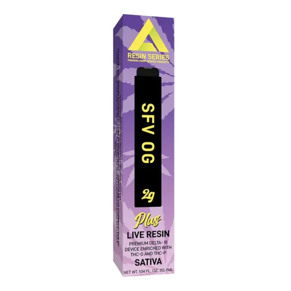 High-quality image of EFFEX ‘LIVE RESIN SERIES’ DISPOSABLE.