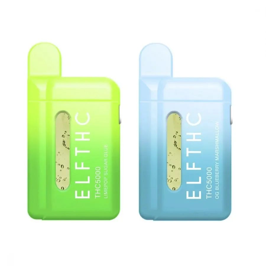 High resolution image showcasing ELF THC ‘NOLDOR BLEND’ DISPOSABLES.