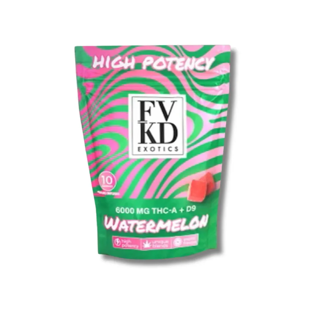 FVKD EXOTICS ‘THC-A + D9’ GUMMY - Premium and potent formula by FVKD