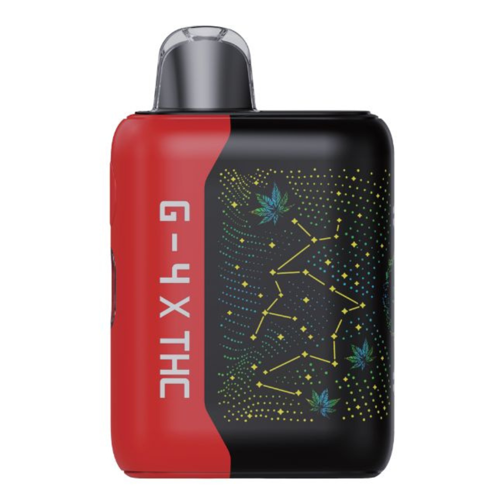 Close-up and lifestyle images of the G-4X THC BLEND LIVE RESIN by G-4X.