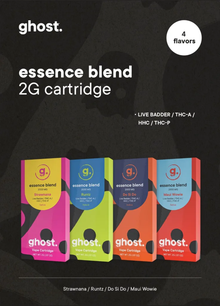 GHOST ‘ESSENCE BLEND’ CARTRIDGE offers a premium experience from GHOST.