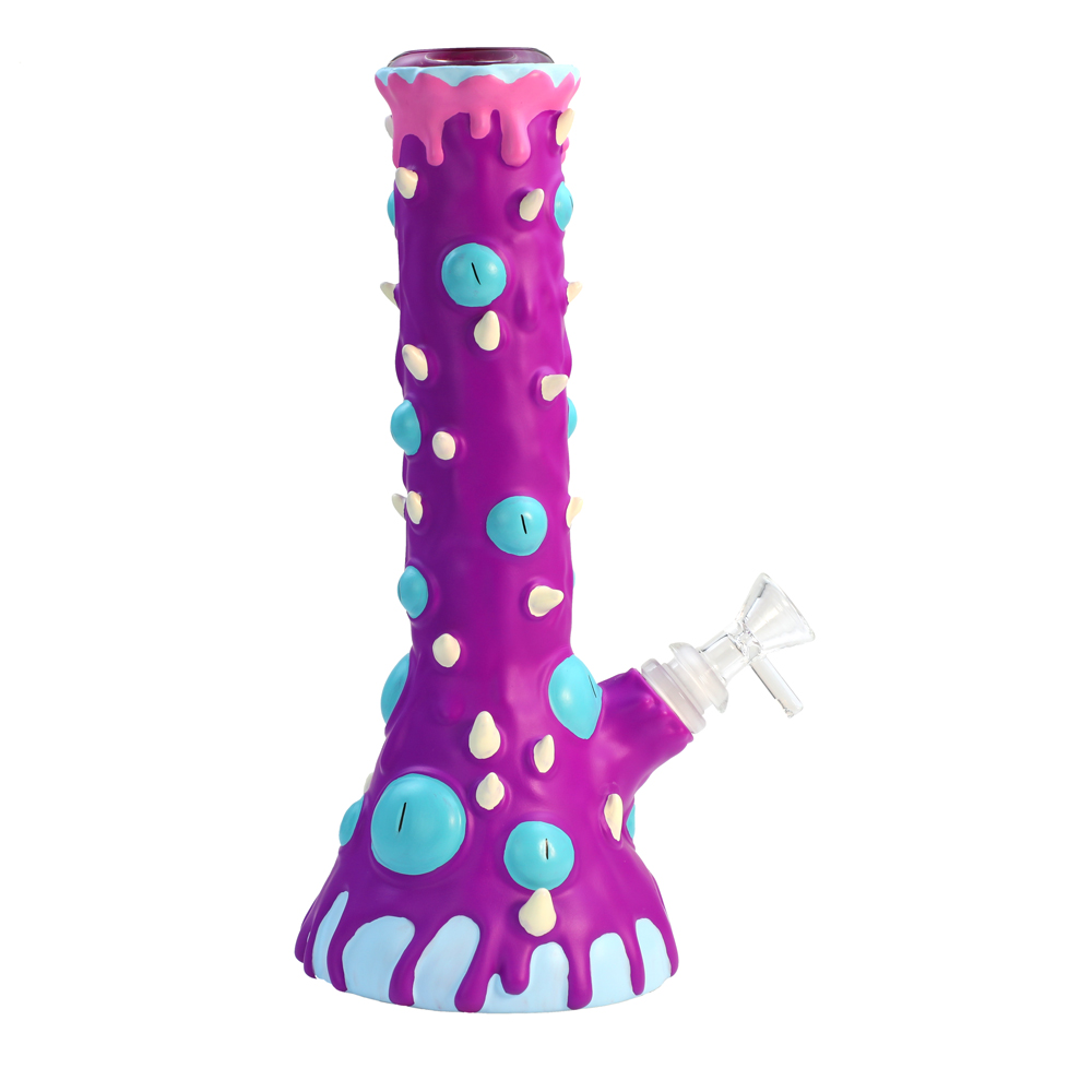 GLASS HAND PIPE ‘DONUT WORRY