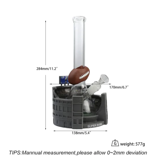 GUITAR WATER PIPE from DABTIZED is carefully built for smooth performance and lasting use.