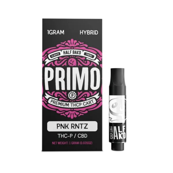 HALF BAK’D PRIMO CARTRIDGE offers a premium experience from HALF BAKD.