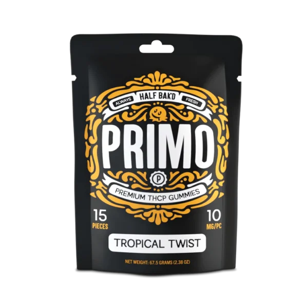 HALF BAK’D PRIMO GUMMIES - Premium and potent formula by HALF BAKD