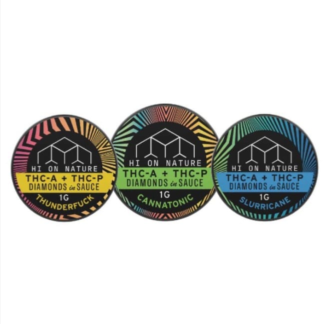 HI ON NATURE DIAMONDS IN SAUCE DAB – HI ON NATURE official product photo