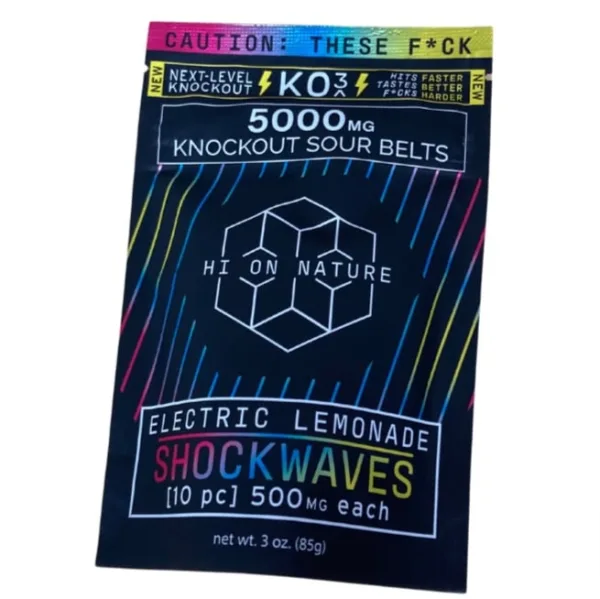 HI ON NATURE KNOCKOUT ‘KO3’ GUMMY - Premium and potent formula by HI ON NATURE