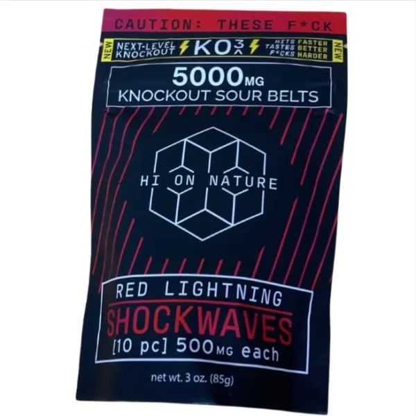 HI ON NATURE KNOCKOUT ‘KO3’ GUMMY - Premium and potent formula by HI ON NATURE