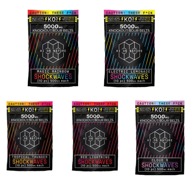 HI ON NATURE KNOCKOUT ‘KO3’ GUMMY - Premium and potent formula by HI ON NATURE