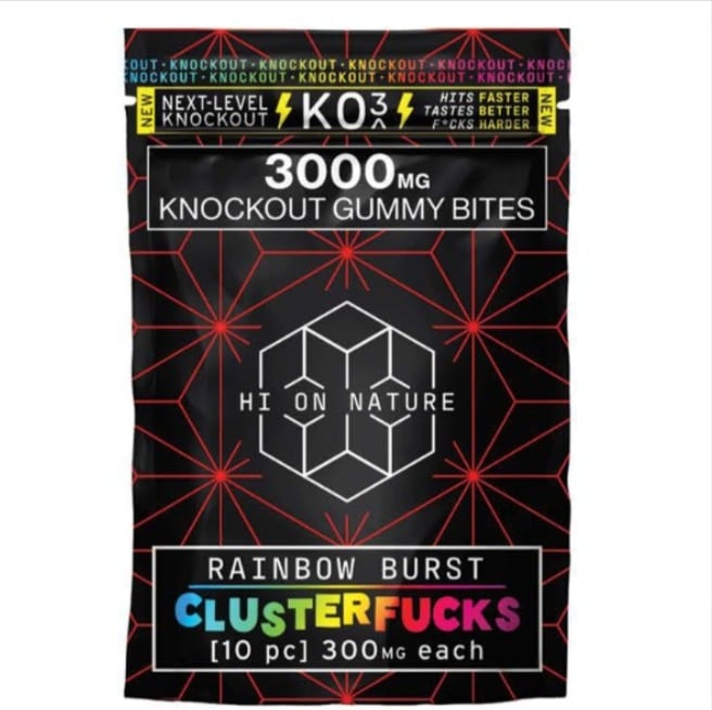 HI ON NATURE KO3 CLUSTERF*CKS – official HI ON NATURE product photo