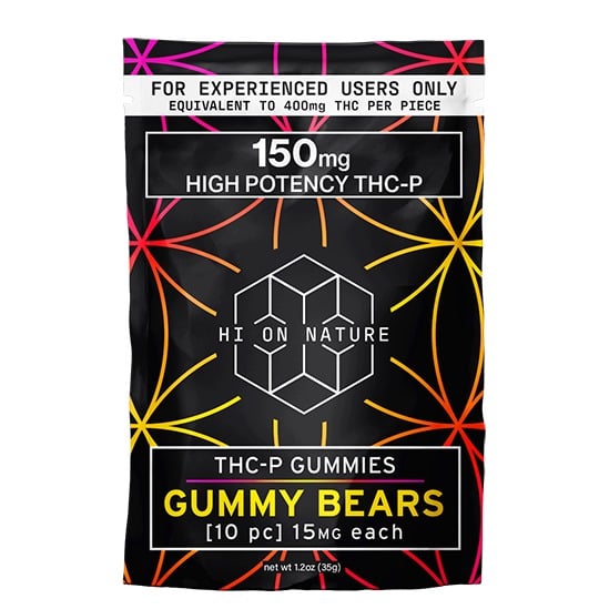 HI ON NATURE THCp GUMMY BEARS – official HI ON NATURE product photo