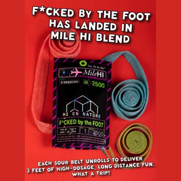 HI ON NATURE ‘F*CKED BY THE FOOT’ - Premium and potent formula by HI ON NATURE