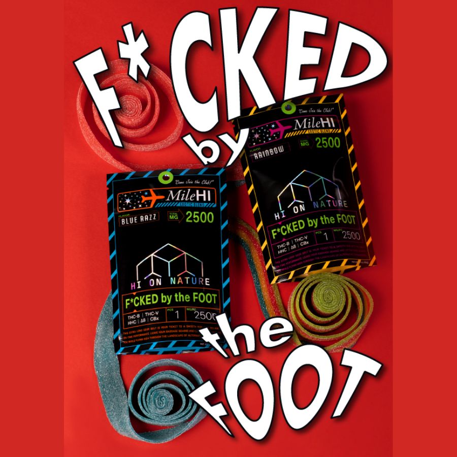 HI ON NATURE ‘F*CKED BY THE FOOT’ - Premium and potent formula by HI ON NATURE