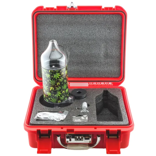 High-quality HIPSTER ‘METAL & GLASS CLEAR BUBBLE STYLE’ HAND PIPE from HIPSTER GLASS.