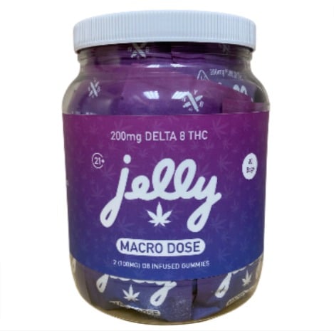 JELLY D8 MACRO DOSE GUMMIES – official JELLY product photo