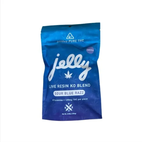 JELLY LIVE RESIN KO BLEND GUMMIES - Premium and potent formula by NOT YOUR BAKERY