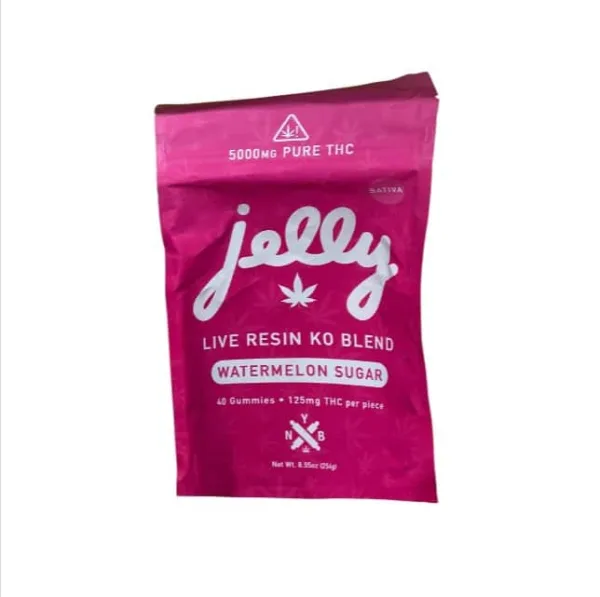 JELLY LIVE RESIN KO BLEND GUMMIES - Premium and potent formula by NOT YOUR BAKERY