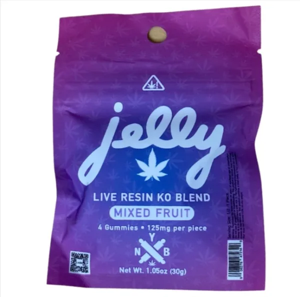 JELLY LIVE RESIN KO BLEND GUMMY JAR – official NOT YOUR BAKERY product photo