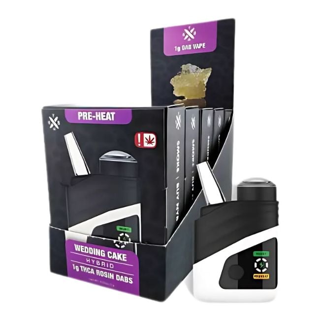 High resolution image showcasing JELLY ‘THC-A ROSIN’ PRE-PACKED DAB.