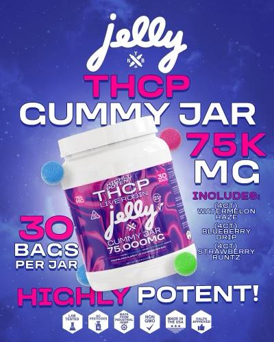 JELLY ‘THC-P LIVE ROSIN’ GUMMY - Premium and potent formula by JELLY