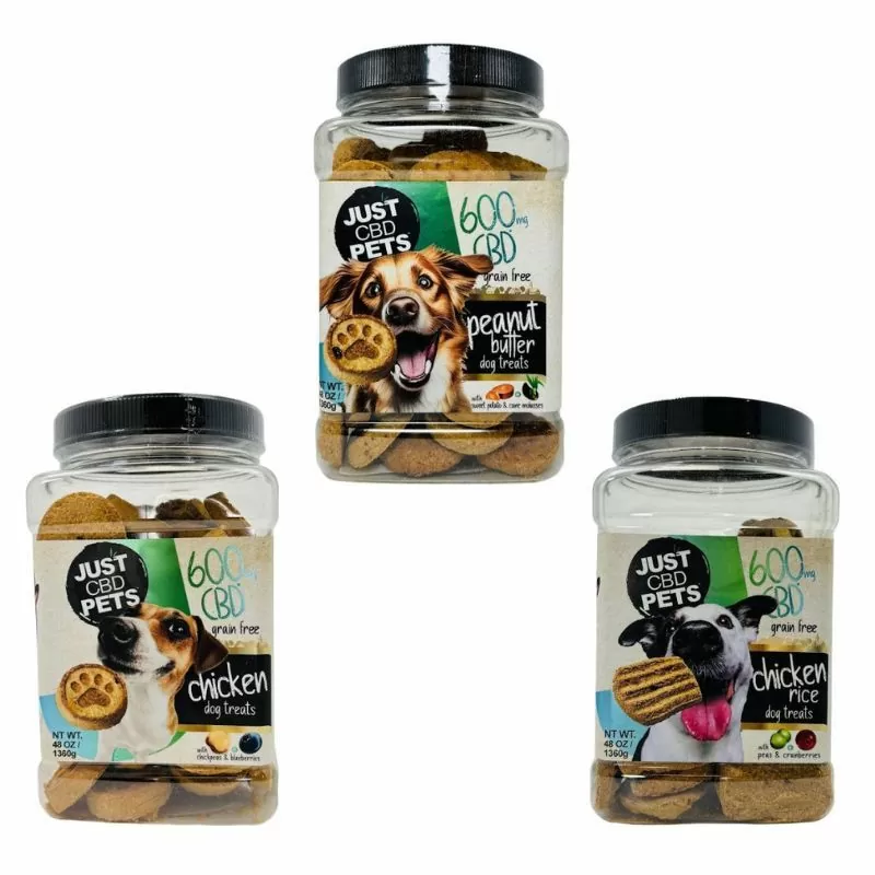 JUST CBD DOG TREATS - Premium and potent formula by JUST CBD