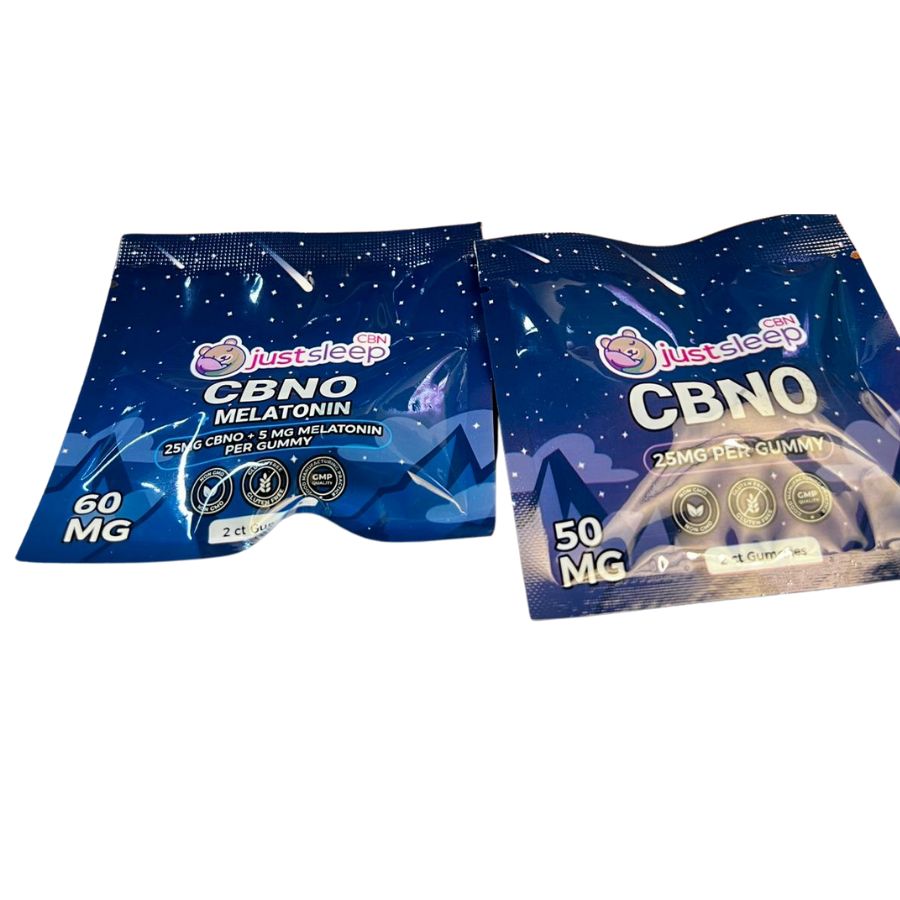 JUST SLEEP CBNO + MELATONIN GUMMY – official DANK-LITE product photo