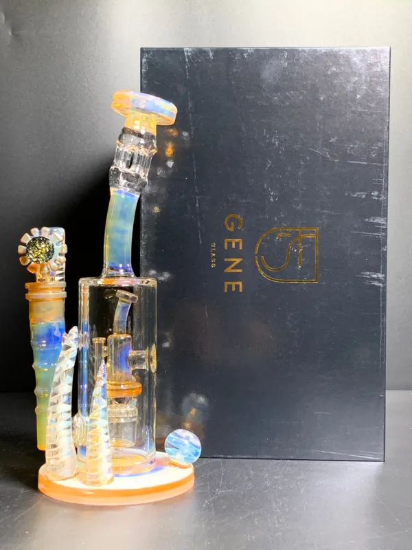 KRAVE ‘DUAL PYRAMID’ WATER PIPE w/GLYCERIN from KRAVE stands out with premium materials and thoughtful design.