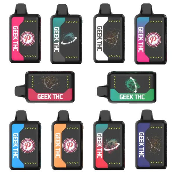 High resolution image showcasing LOST GEEK PULSE THC DISPOSABLE.