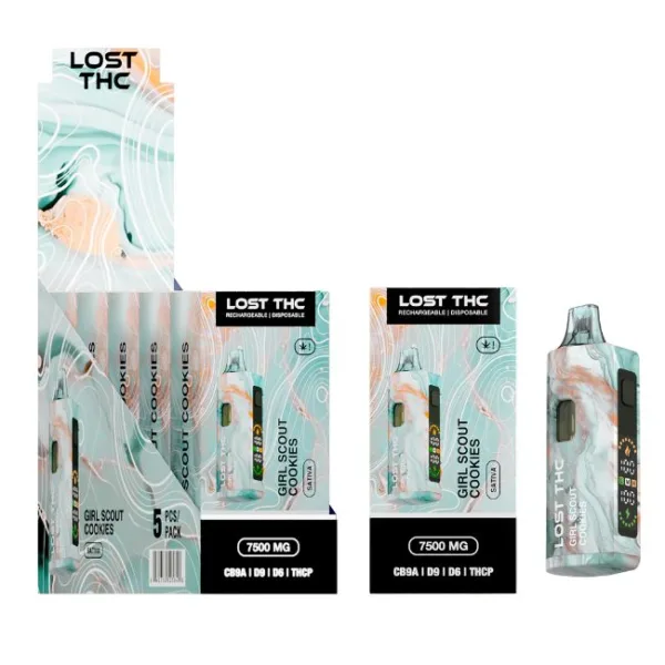 Close-up and lifestyle images of the LOST THC CB9A EDITION by LOST THC.