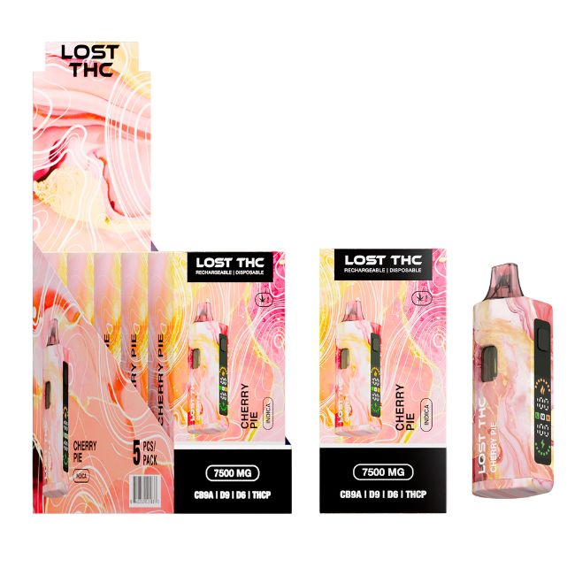 Close-up and lifestyle images of the LOST THC CB9A EDITION by LOST THC.
