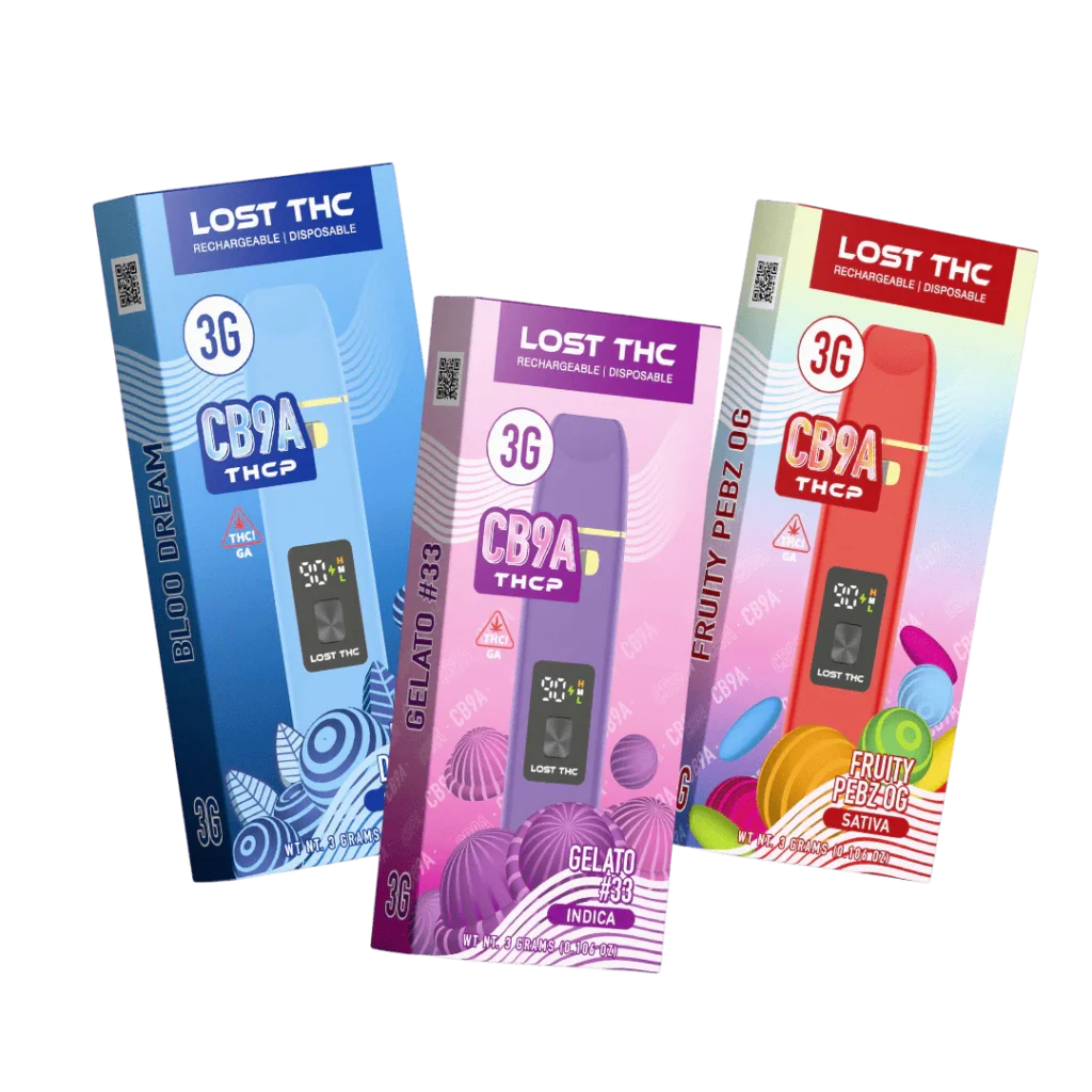 High resolution image showcasing LOST THC DISPOSABLE.