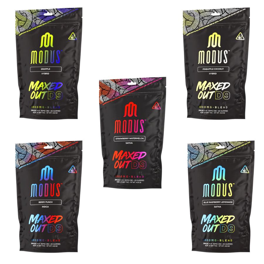 MODUS MAXED OUT D9 GUMMIES - Premium and potent formula by MEDUSA