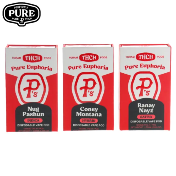 PERFECTLY PURE P’S ‘PURE EUPHORIA’ DISPOSABLE POD offers a premium experience from SPACE GODS.