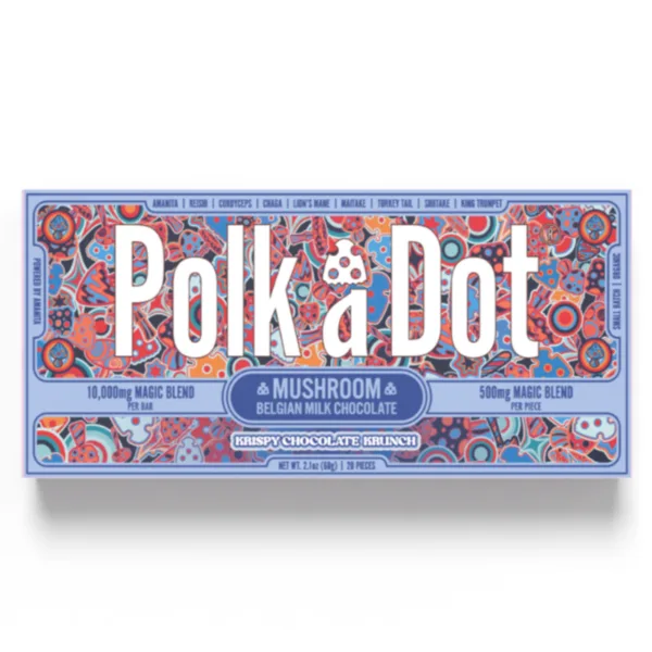 High-quality POLK A DOT MUSHROOM CHOCOLATE BAR from POLK A DOT.